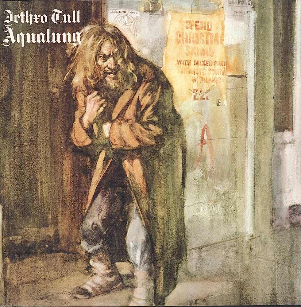 album cover, jethro tull, aqualung