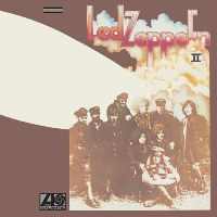 album cover, led zeppelin II