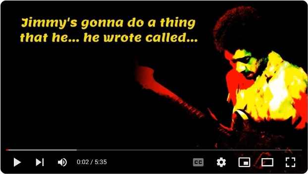 jimi hendrix hottest guitar ever recorded message of love off band of gypsies